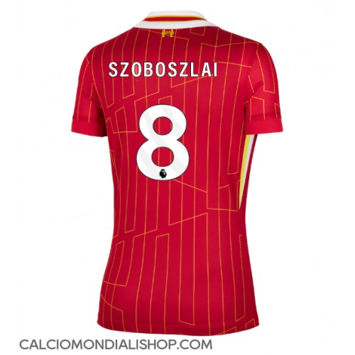 Maglie da calcio Liverpool Dominik Szoboszlai #8 Prima Maglia Femminile 2024-25 Manica Corta